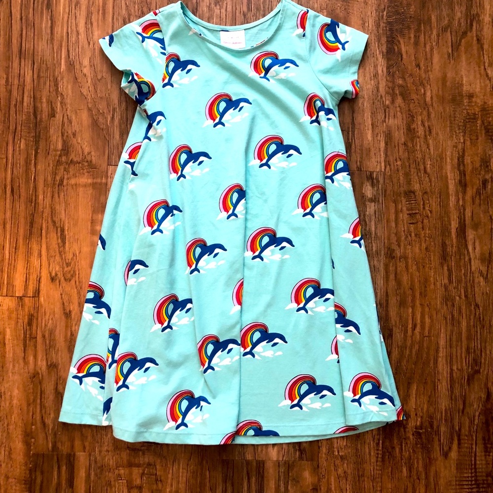 Hannah Andersson  * Rainbow dolphin dress